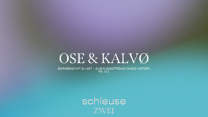 Barabend mit DJ-Set – OSE & KALVØ