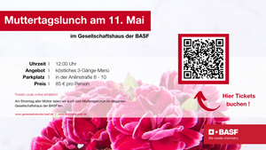 Muttertagslunch im Gesellschaftshaus