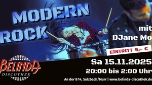 🎸 Modern Rock mit DJn Mo in der legendären Belinda