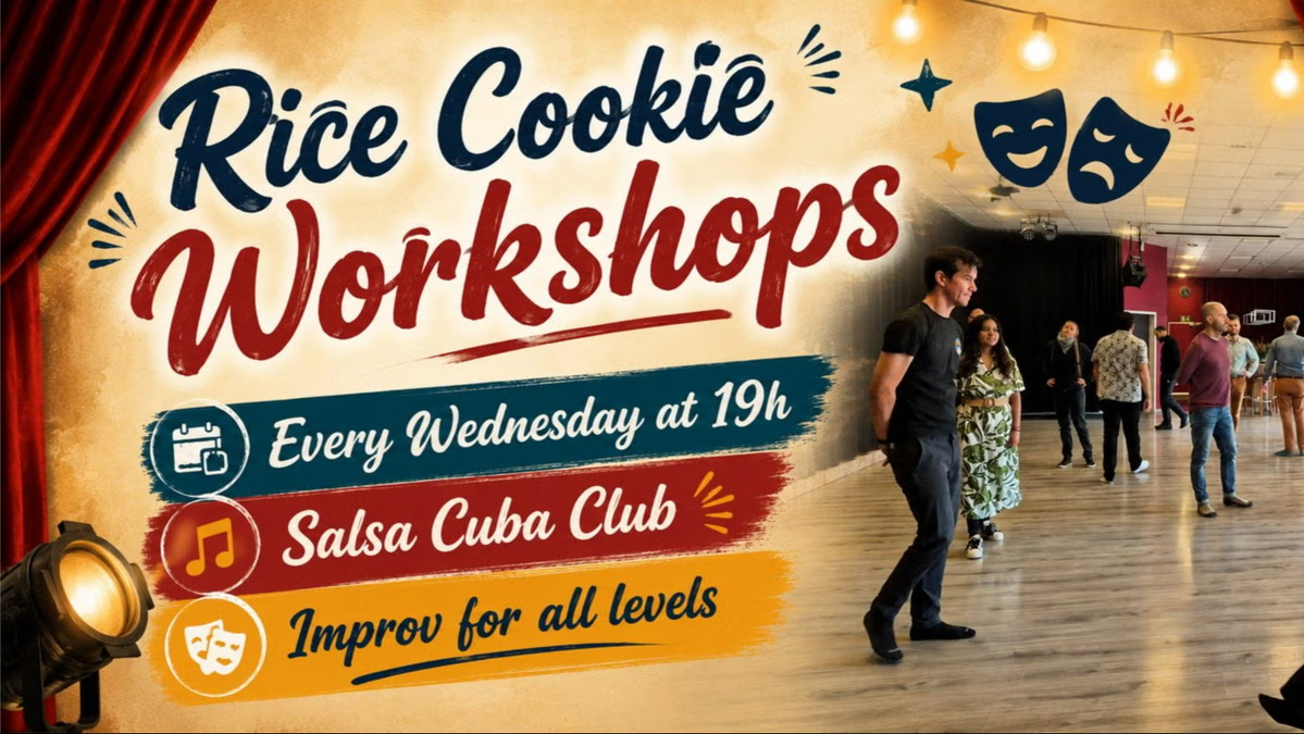 Rice Cookie Improv — English Drop-In Workshops in Munich