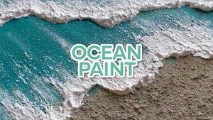 Ocean Paint - Malworkshop mit Spachtelmasse und Sand