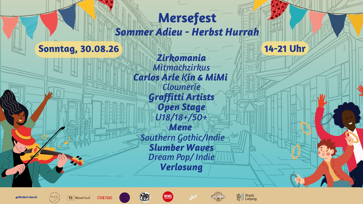 Titelbild der Veranstaltung Mersefest: Sommer Adieu - Herbst Hurrah