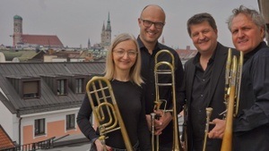 Münchner Zugverbindung - Posaunenquartett in der Basilika St. Emmeram
