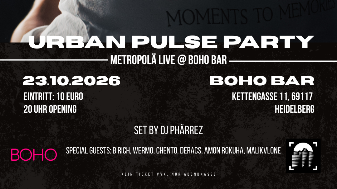 Urban Pulse Party Heidelberg