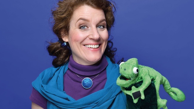 Balduin wird's zu bunt! - Kinderlesung mit Handpuppenspiel von und mit Fritzi Bender