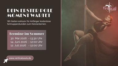 Pole fitness class for absolute beginners