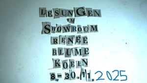 Lesung im Showroom Renee Blume