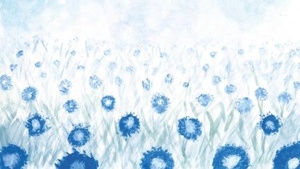 "Die Farbe Blau" - Fantasiewelten auf Papier