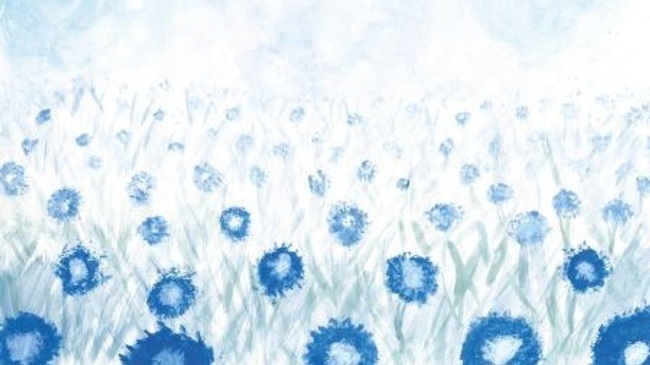 "Die Farbe Blau" - Fantasiewelten auf Papier
