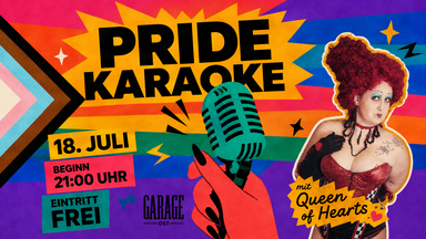 PRIDE KARAOKE in der Garage Ost