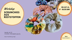 Scrunchies selber nähen (Workshop)
