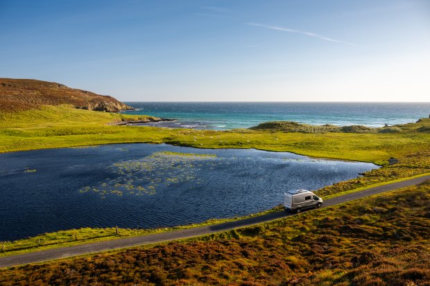 Schottland mit dem Campervan – Unterwegs wo die Highlands auf den Atlantik treffen