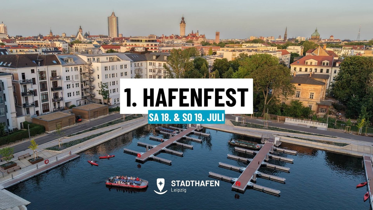 Das 1. Hafenfest im neuen Stadthafen Leipzig – Eintritt frei!