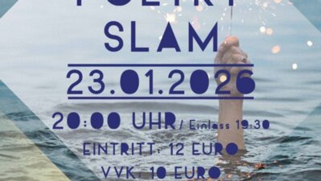Poetry Slam moderiert von Jan Schmidt