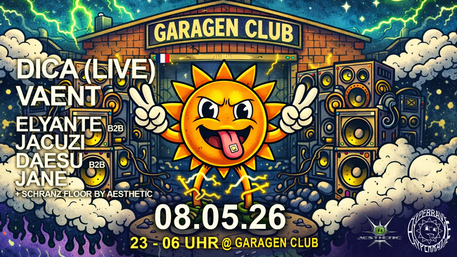 HYPERRAVE w/ DICA (LIVE) 🇫🇷, VAENT & MORE + SCHRANZ FLOOR by Aesthetic