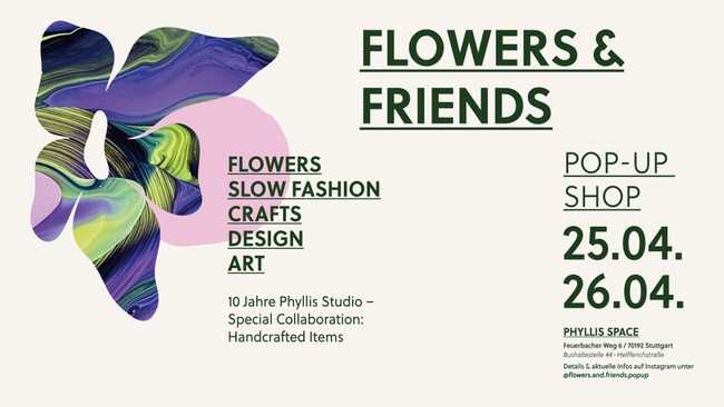 Flowers & Friends PopUp Shop