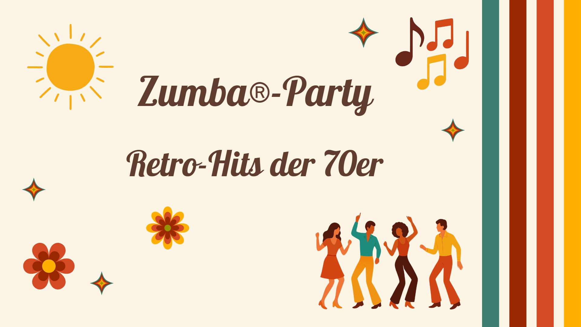 Zumba®-Party Retro-Hits der 70er