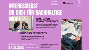 Wear the Change - Dein Workshop für faire und nachhaltige Mode in Mannheim
