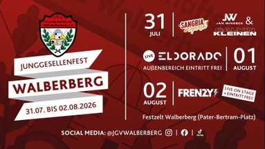 Junggesellenfest Walberberg 2026