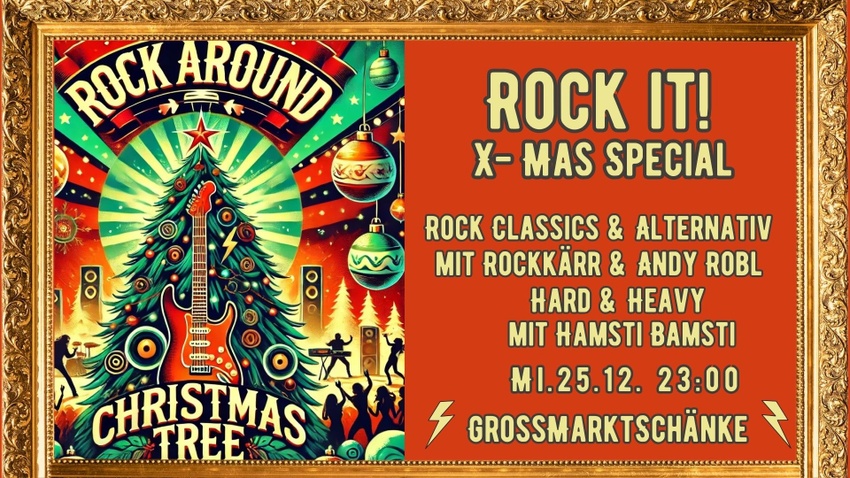 ROCK IT! - XMAS SPECIAL - ROCK AROUND THE CHRISTMAS TREE