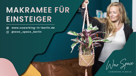 Makramee für Einsteiger - Pflanzenampel oder Wandbehang knüpfen in Berlin