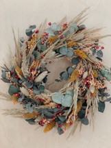 TROCKENBLUMEN ADVENTSKRANZ | WORKSHOP