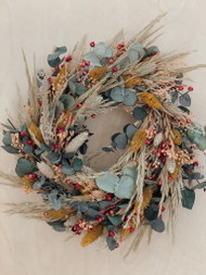 TROCKENBLUMEN ADVENTSKRANZ | WORKSHOP