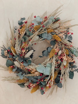 TROCKENBLUMEN ADVENTSKRANZ | WORKSHOP
