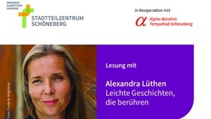 Lesung mit Alexandra Lüthen - Leichte Geschichten, die berühren