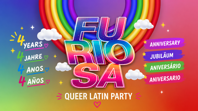 FURIOSA! 🌈Queer Latin Party🎉4 th Anniversary!