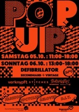 Pop Up - Secondhand - handmade - DIY - Workshops - DJ*s