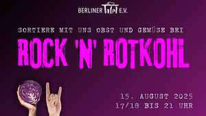 Lebensmittel retten bei Rock 'n' Rotkohl