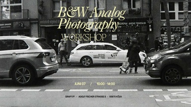 B&W Analog Photography Workshop - IN ENGLISH-