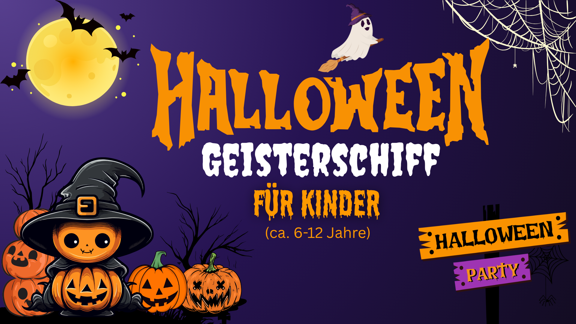 HALLOWEEN GEISTERSCHIFF – Die große Kinder-Halloween-Party auf der Cap San Diego