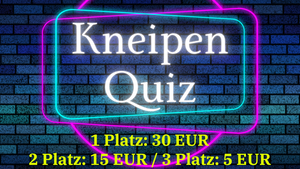 Kneipen-Quiz mit Gewinnspiel!