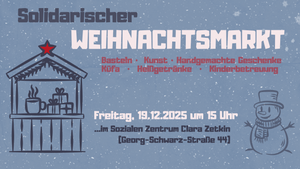 Solidarischer Weihnachtsmarkt