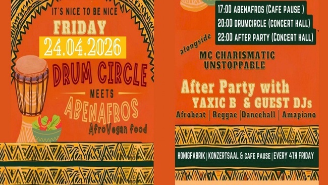 Drum Circle meets AbenAfros