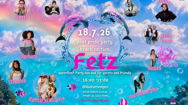 FETZ – Post Pride Party | Beach Edition