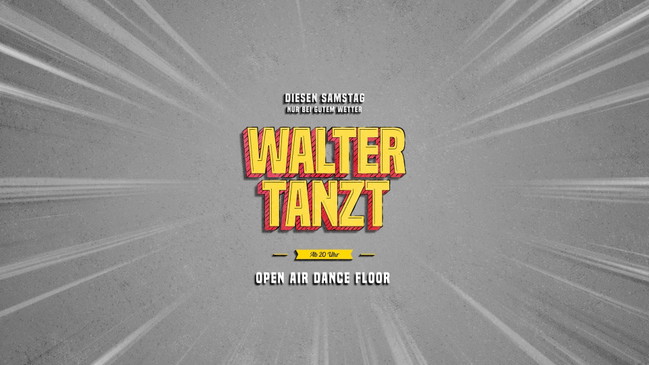 Walter tanzt ✨