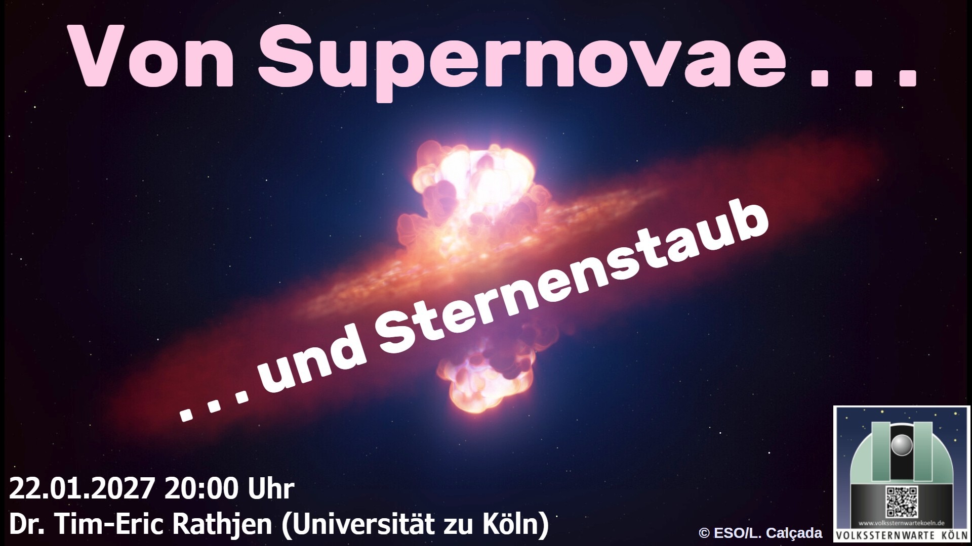 Von Supernovae und Sternenstaub