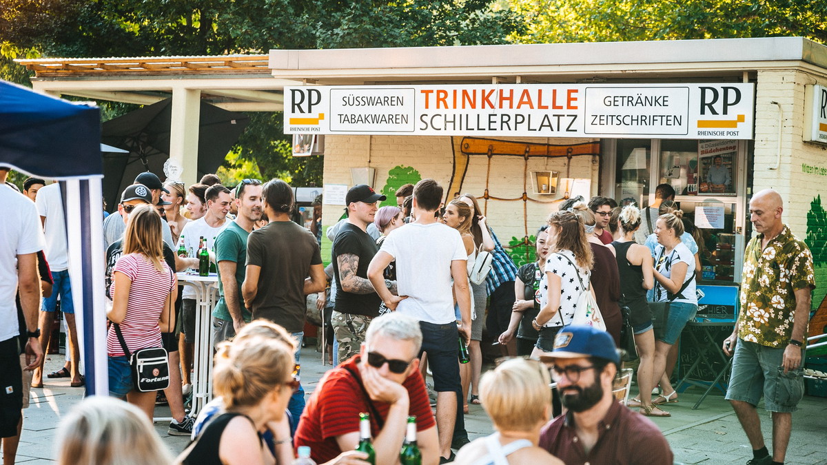 Titelbild der Veranstaltung Büdchentag 2026: Chill Schillerplatz