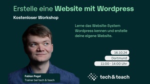 Workshop: Erstelle eine Website mit Wordpress – Future Women in Tech