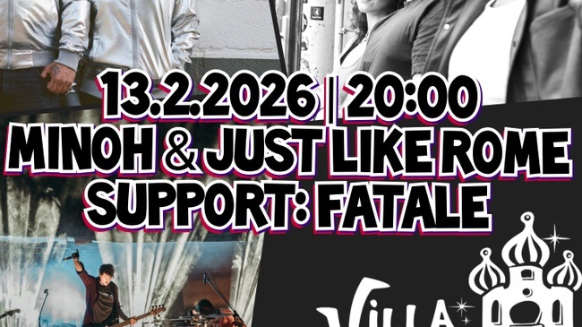 Minoh & Just like Rome | Support: Fatale