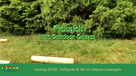 Picknick mit Outdoor Games