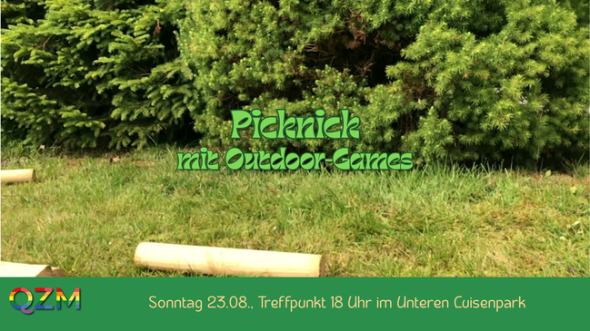 Picknick mit Outdoor Games