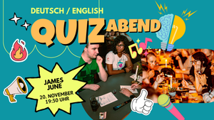 QUIZ @ James June - Friedrichshain (DEU/ENG) - 20. November