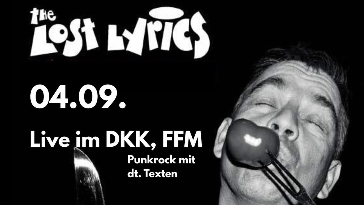 Titelbild der Veranstaltung The Lost Lyrics // Stefan BK