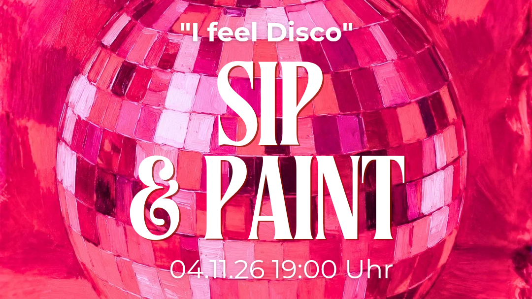 I feel disco Sip & Paint Frankfurt im Lula Restaurant