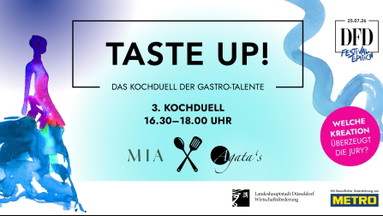 DFD Festival 2026: Taste up! 2026 3. Kochduell: MIA Restobar × Agata's