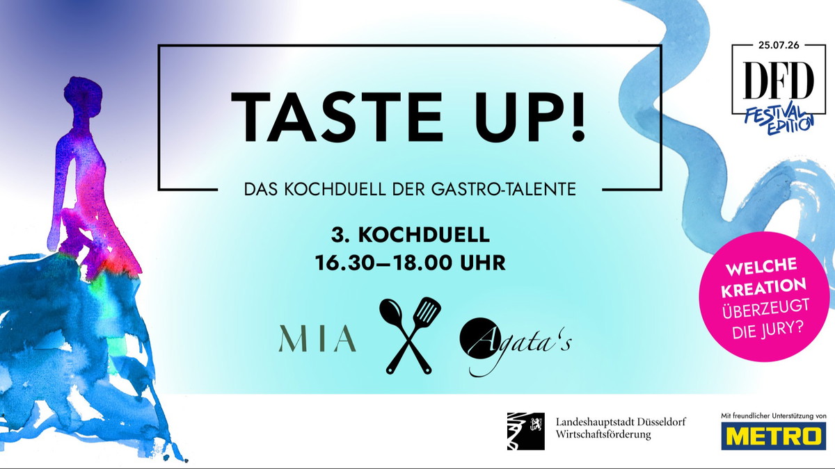 DFD Festival 2026: Taste up! 2026 3. Kochduell: MIA Restobar × Agata's